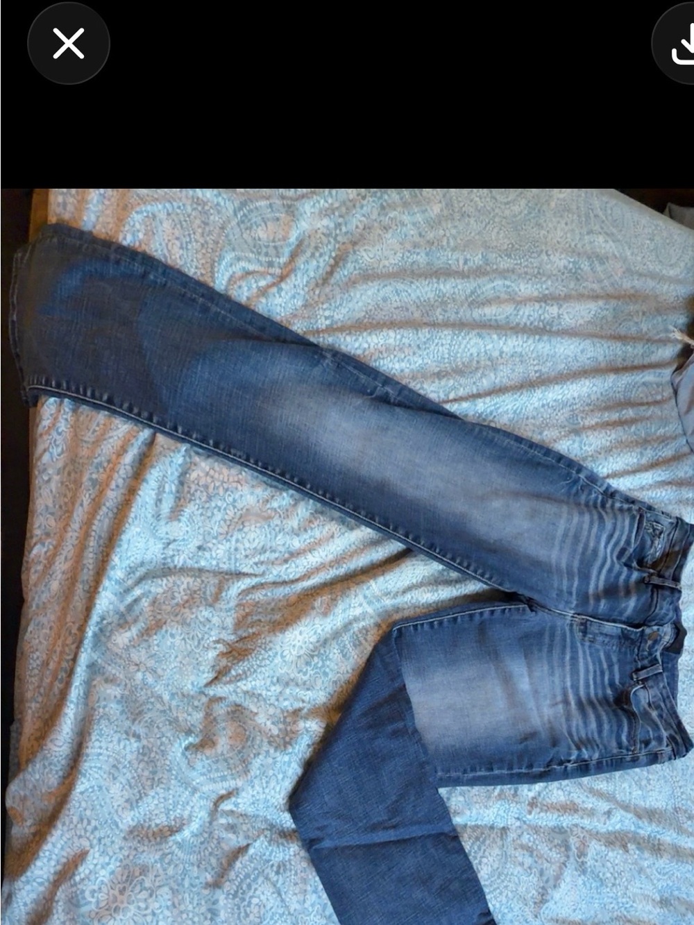 Classic Blue Washed Skinny Jeans